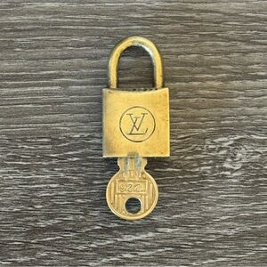 Louis Vuitton Brass Padlock with Key - #226